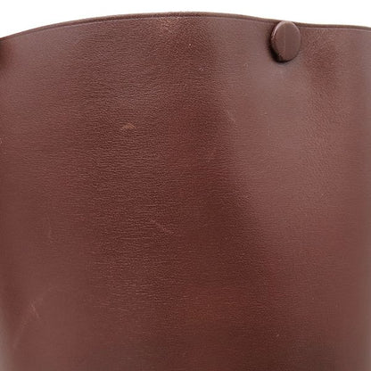 Hermes Handbag Muselière 2 Box Calf Rouge Vif X Natural X Havana Gold Hardware