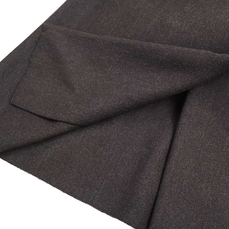 Bottega Veneta Raglan Sleeved Wool Angora Coat Dark Brown 40