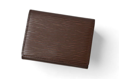 Louis Vuitton Coin Case Card Case Louis Vuitton Mini Wallet Ludlow Epi Mocha