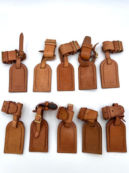 Louis Vuitton Name Tag Poinier Handle Holder 09bs264