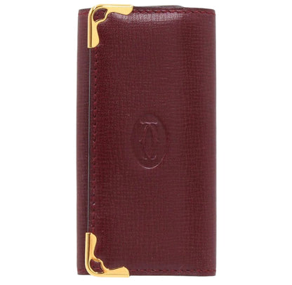 New!! Cartier Must Leather 4 Series Key Case