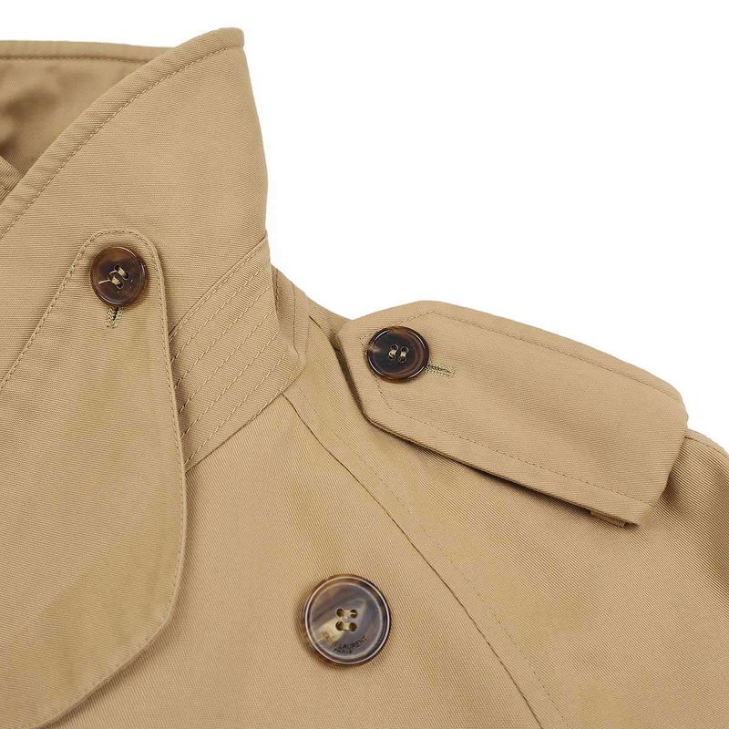 Saint Laurent Paris 13ss Trench Coat 316130 Beige 38