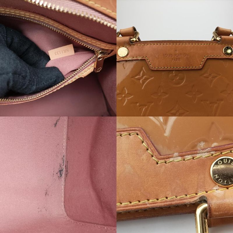 Louis Vuitton Blair GM Beige Vernis M91621sr1133