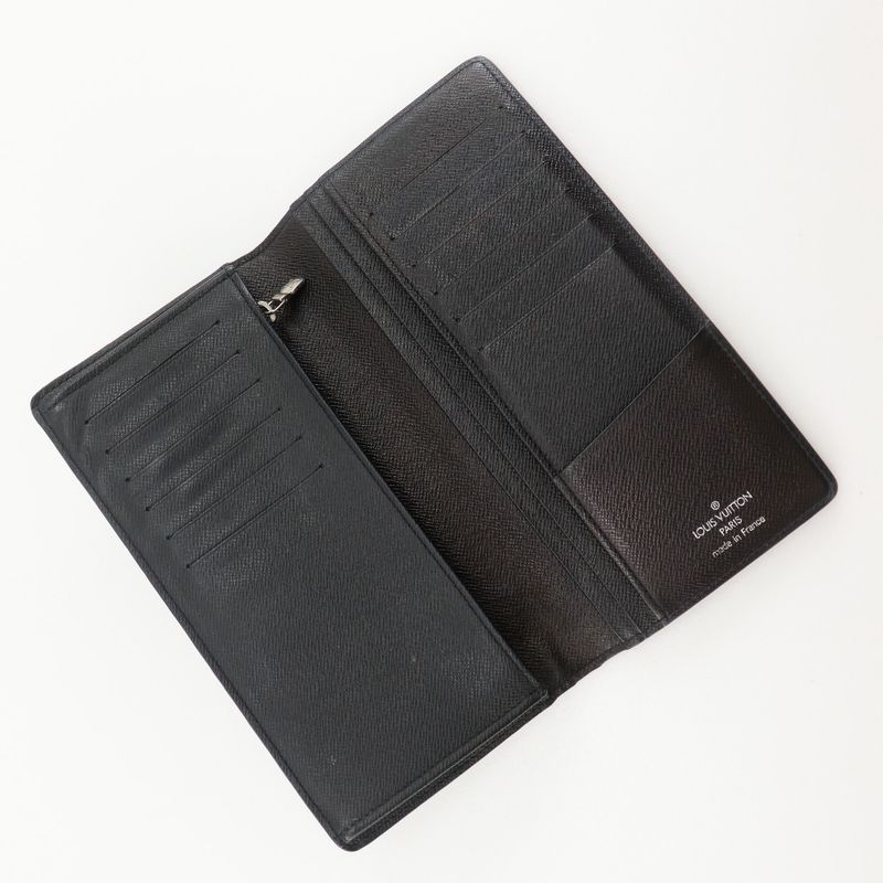 Louis Vuitton Portefeuille Blazer N62665 Damier Graphite Canvas Black Sp4069