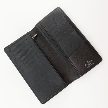 Louis Vuitton Portefeuille Blazer N62665 Damier Graphite Canvas Black Sp4069