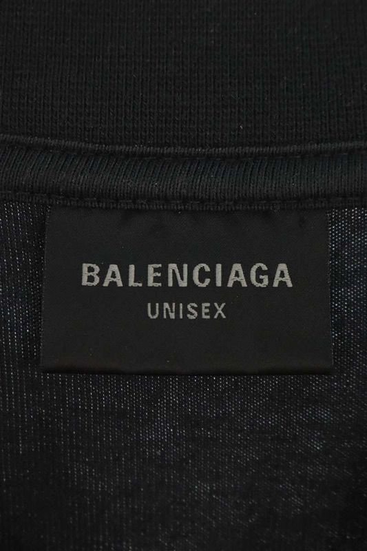 Balenciaga 787349 Trva1 Agaicnelab Vintage Finish Oversized T-shirt Men's 2