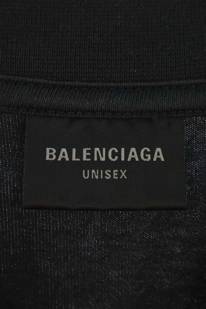 Balenciaga 787349 Trva1 Agaicnelab Vintage Finish Oversized T-shirt Men's 2