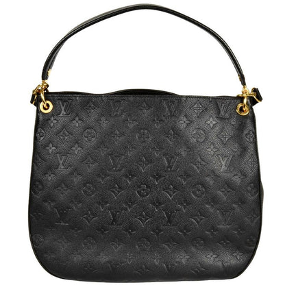 Louis Vuitton Spontini 2WAY Shoulder Bag Monogram Empreinte M42819 Black Gold
