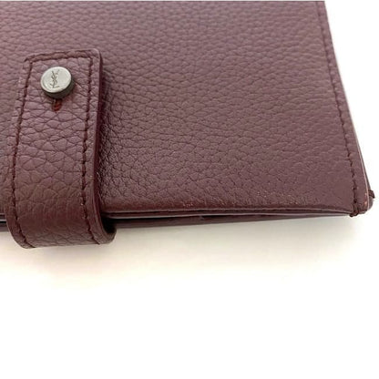 Saint Laurent Bifold Wallet Bordeaux