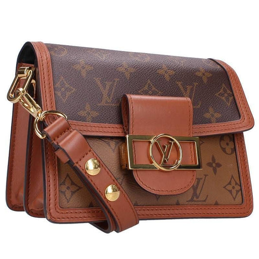 Louis Vuitton M44580 Dauphine MINI Monogram Reverse Shoulder Bag Women's MINI