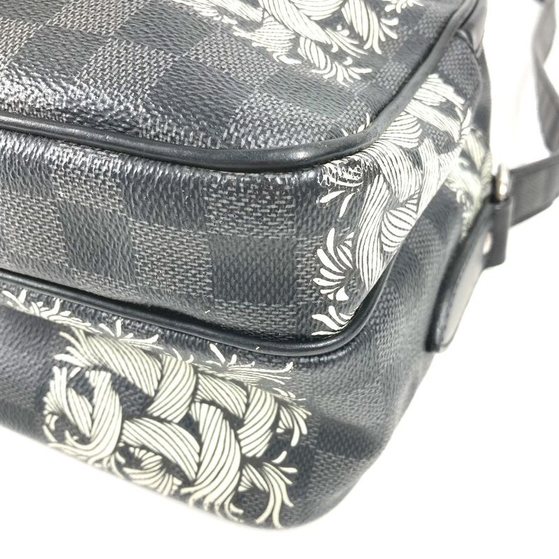 Louis Vuitton Shoulder Bag Nile PM Nile PM N41572 Damier Graphite Canvas Black