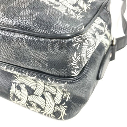 Louis Vuitton Shoulder Bag Nile PM Nile PM N41572 Damier Graphite Canvas Black