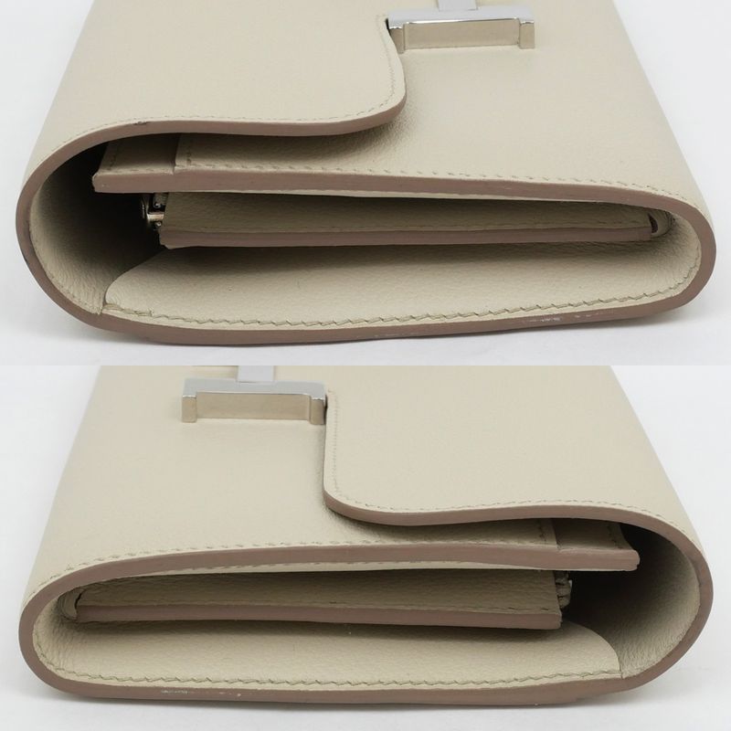Hermes Constance Long Eva Color Beton Silver Hardware C Engraved