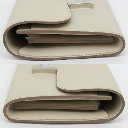 Hermes Constance Long Eva Color Beton Silver Hardware C Engraved
