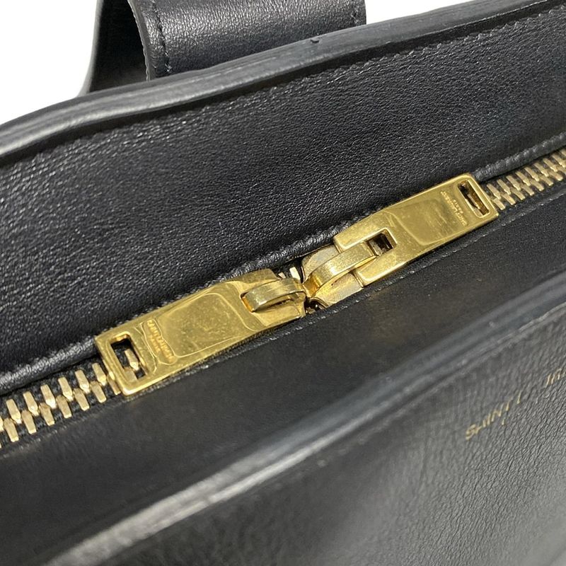 Saint Laurent Paris Handbag 357394 Black Leather