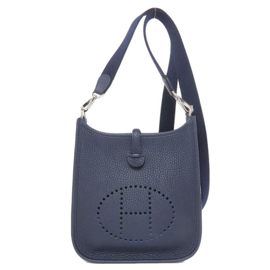 Hermes Evelyn 1 TPM Silver Hardware Shoulder Bag Taurillon Women
