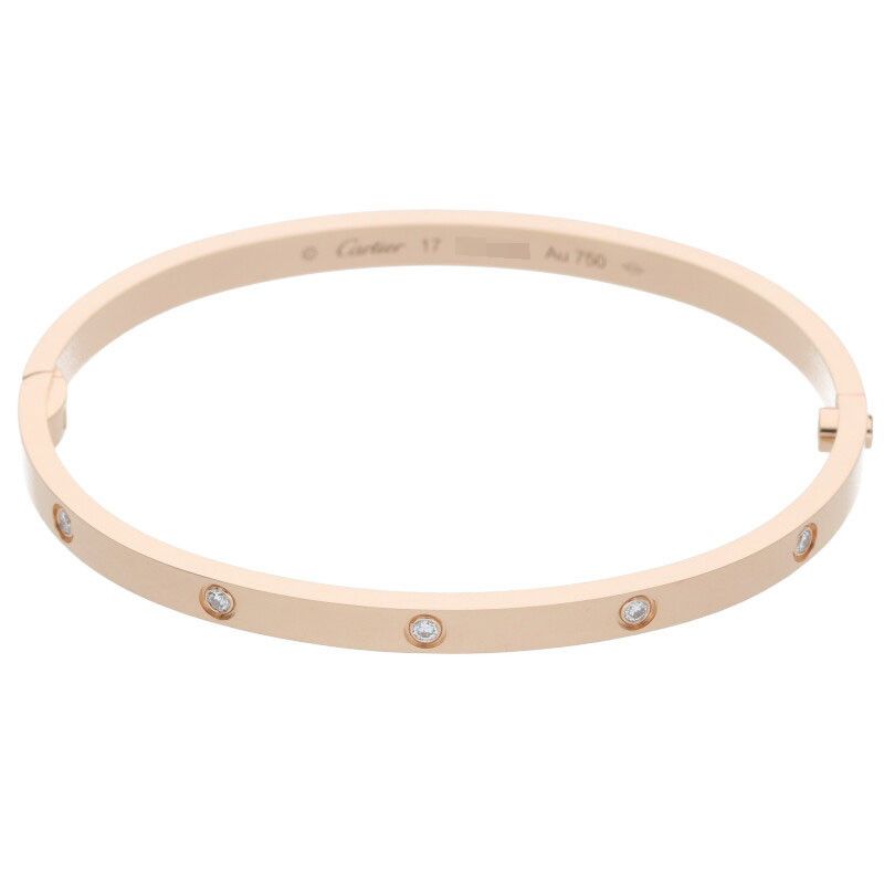 Cartier LOVE Bracelet SM Love Bracelet 18K Pink Gold10p Diamond Love Bracelet