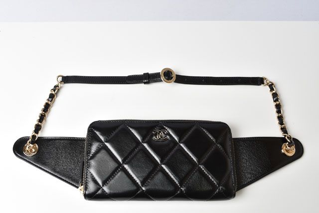 Chanel Chain Wallet Body Bag Long Wallet Chanel Phone Shoulder Lambskin