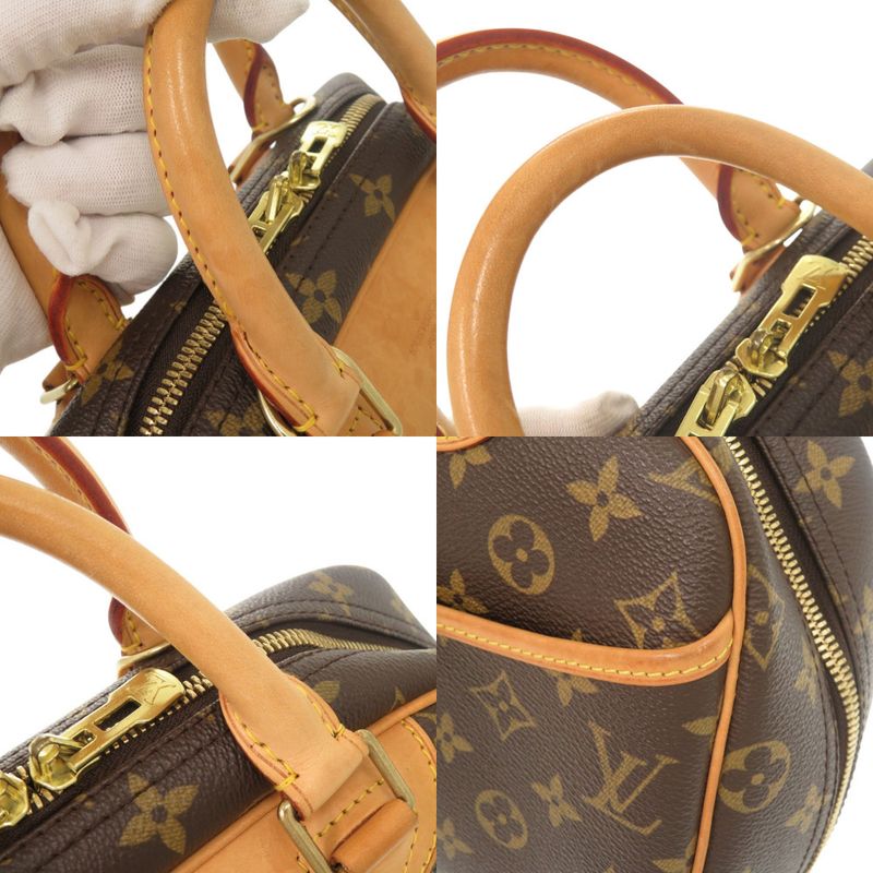 Louis Vuitton Trouville Monogram M42228 Brown Handbag LV 0750 Louis Vuitton