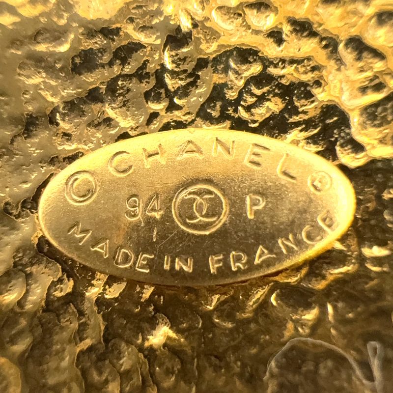 Chanel Coco Mark GP Gold Necklace Gold