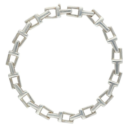 Tiffany & Co Tiffany & Cot T Chain Bracelet Men's L