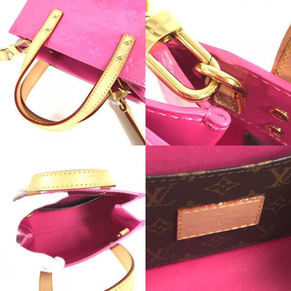 Louis Vuitton Shoulder Bag Reed PM M24028 Monogram Vernis Neon Pink