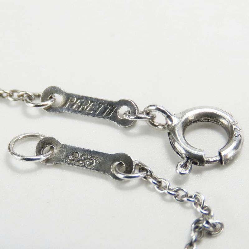 Tiffany & Co Necklace Open Heart 925 Silver Approx 2.3g Silver Accessories