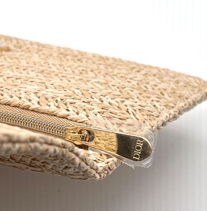 Christian DIOR Handkerchief Towel Pouch Clutch Pouch Set 02ga833