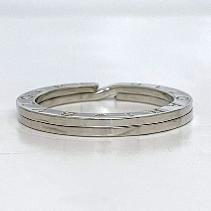 Bulgari Key Ring Silver Logomania Polished Ag 925