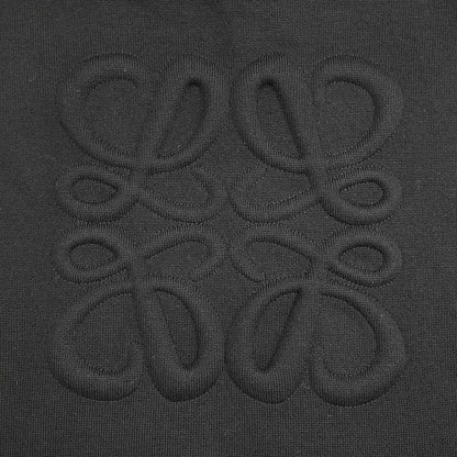 Loewe 23aw Anagram Zip-Up Wool Knit Sweater H526y16k42 Black XXL