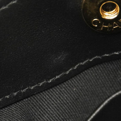 Chanel Handbag Matelasse Calfskin Black Chien Pan Gold Hardware Women