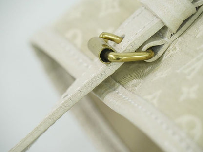 Authentic Louis Vuitton LV Bucket PM Monogram Mini Lin Shoulder Bag Tote Bag