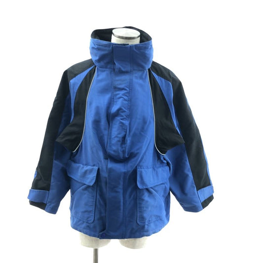 Balenciaga | Over Silhouette Logo Ski Blouson Jacket Hoodie | 36 | Blue | Men's