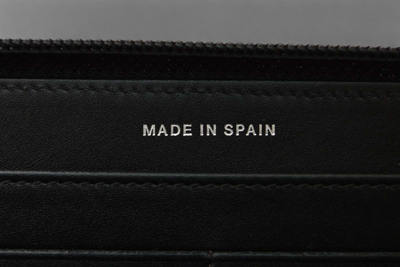 Chanel Wallet Chanel Long Wallet Round Zipper Caviar Skin Black Silver A50071