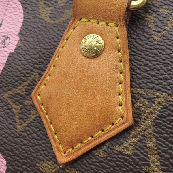 Louis Vuitton Handbag Speedy 30 Monogram Canvas Monogram Bay Gold Hardware