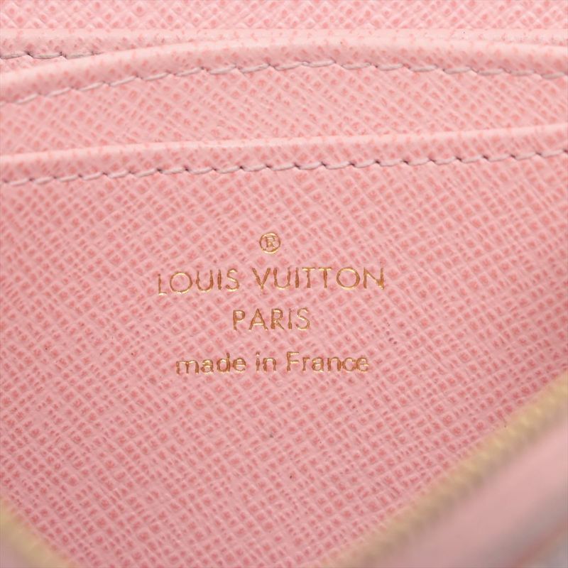 Louis Vuitton Damier Azure Zippy Coin Purse Coin Case Coin Case N60229 Ivory ×