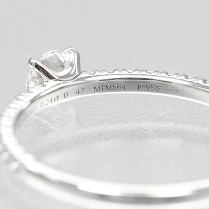 Cartier Etancel De Cartier Pt950platinum And Diamonds Size 7 Ladies 1.7g Ring