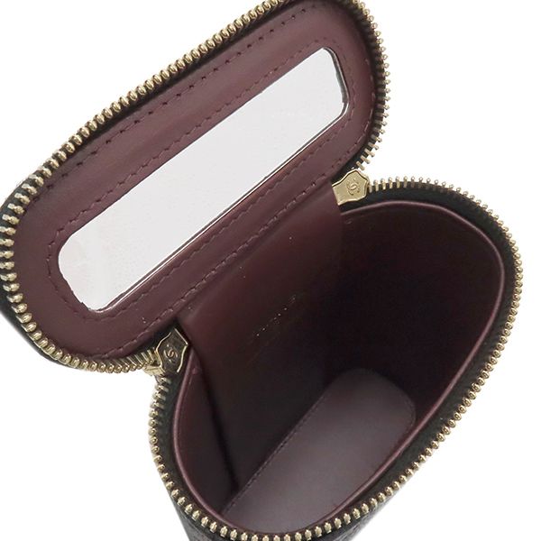 Chanel Shoulder Bag Matelasse Small Vanity Bag Caviar Skin Black Gold Hardware