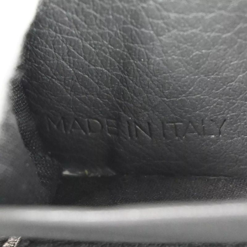 Balenciaga Wallet Trifold Wallet Mini Wallet Gray Leather 67bs134