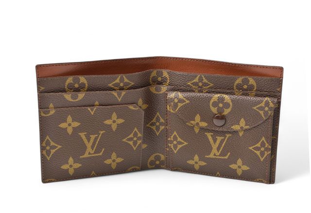 Louis Vuitton Wallet For Menlouis Vuitton Monogram Fold Wallet No.140vintage