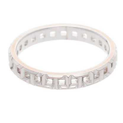 Tiffany & Co T True 18K White Goldring Men's #16