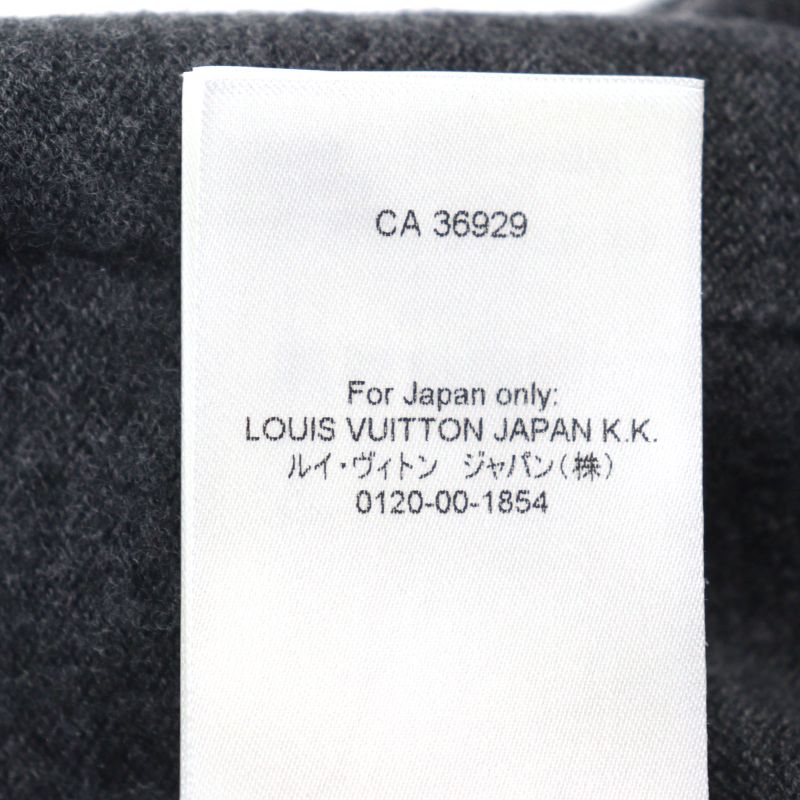 Louis Vuitton 23SS 1aatly Monogram Mixed Cashmere Cardigan Wool Jacquard V-neck