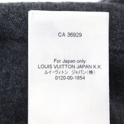 Louis Vuitton 23SS 1aatly Monogram Mixed Cashmere Cardigan Wool Jacquard V-neck