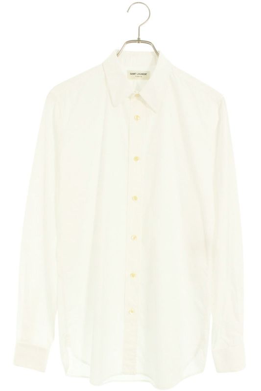 Saint Laurent Paris 395263 Y716j Cotton Long Sleeve Shirt Men 39
