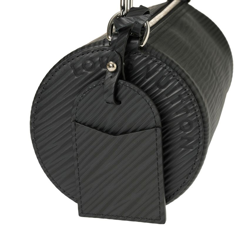 Louis Vuitton Shoulder Bag Soft Porochon PM Black