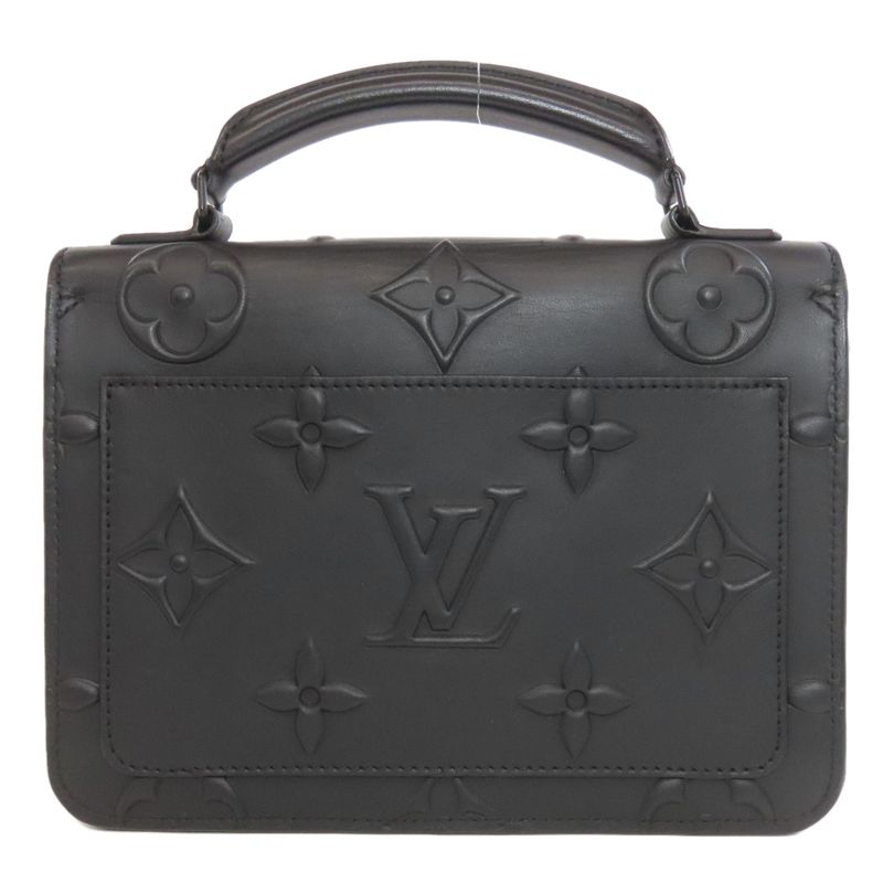 Louis Vuitton M58711 Ambassador PM Handbag Calf Women
