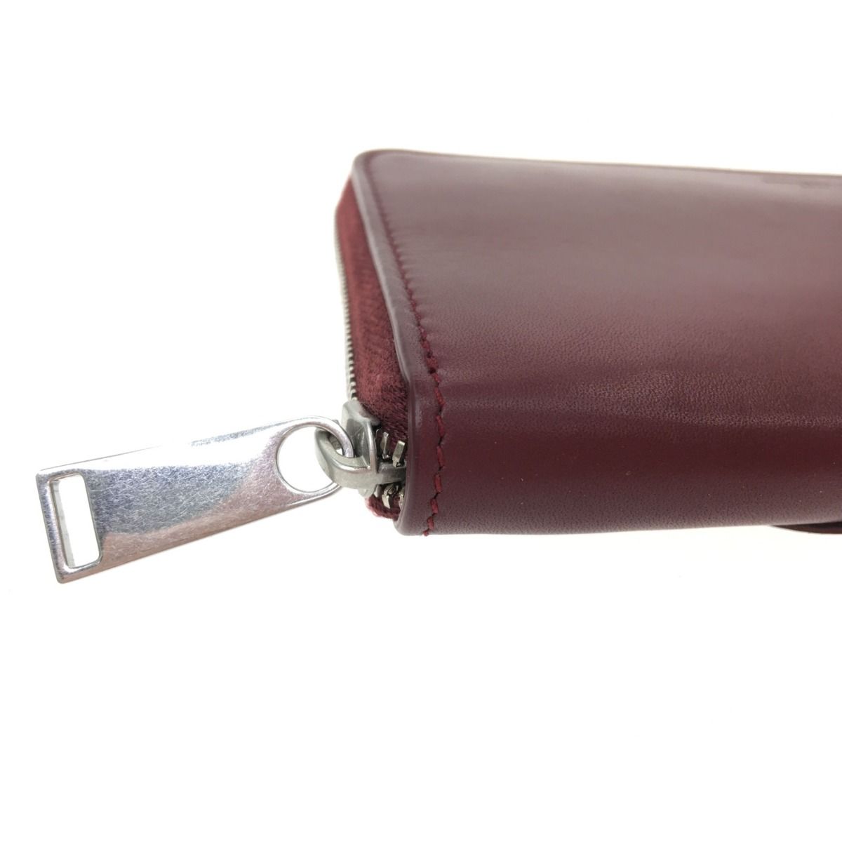 Bottega Veneta Round Zipper Long Wallet Marco Polo Matte Calf