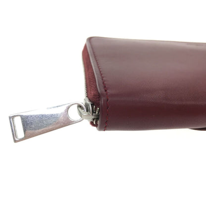 Bottega Veneta Round Zipper Long Wallet Marco Polo Matte Calf