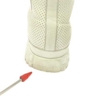 Hermes | Climbing Perforated Leather High-cut Sneakers | 35 | White | Women