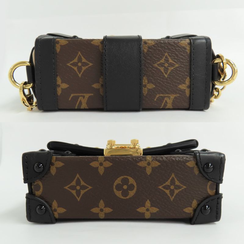 Louis Vuitton Essential Trunk M68566 Monogram Chain Shoulder Bag Party